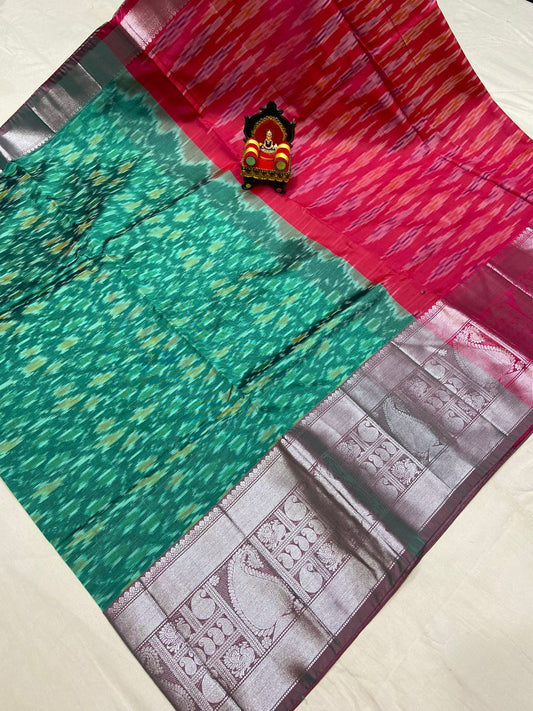 Kuppadam Pochampally Design Saree