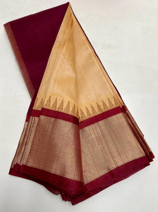 Kuppadam Temple Border Saree