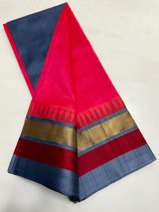 Kuppadam Temple Border Saree