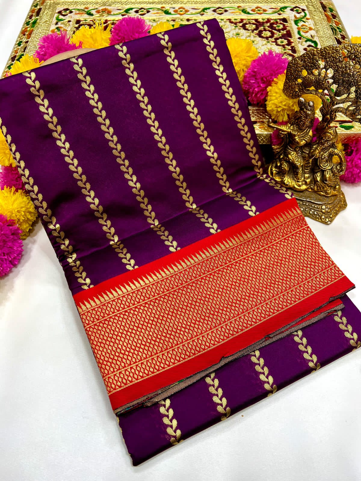 Shop Pure Paithani Silk Black Handloom Saree Online India USA UK – Sunasa