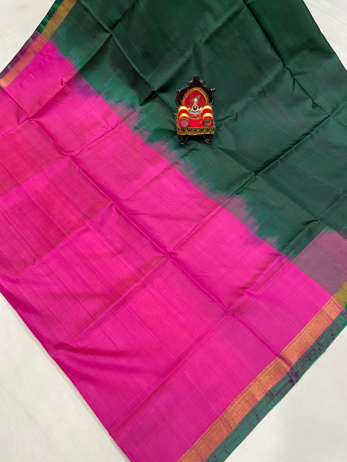 Pure Uppada Plain Saree