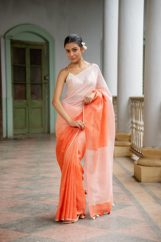 Pure Linen by Linen Saree