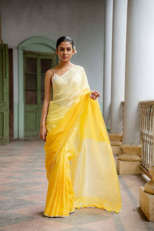 Pure Linen by Linen Saree