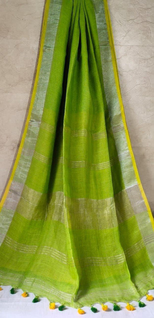 Pure Linen by Linen Saree