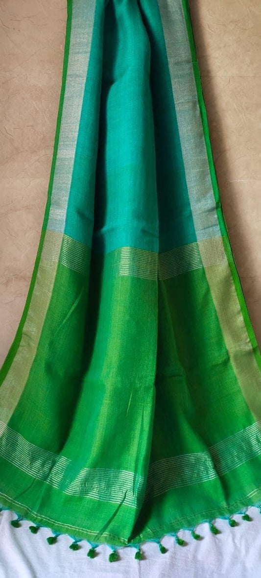 Pure Linen by Linen Saree