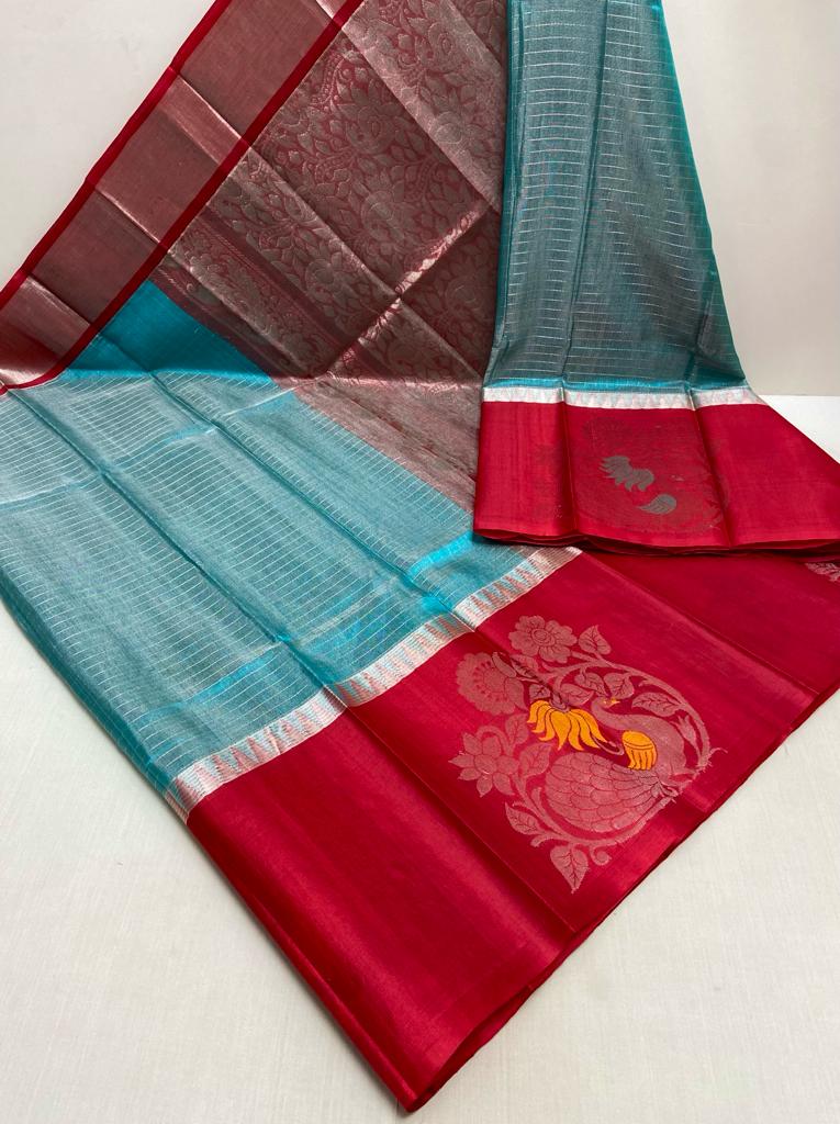 Tissue Kuppatam Saree