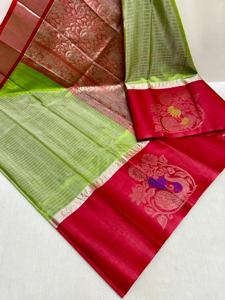 Tissue Kuppatam Saree