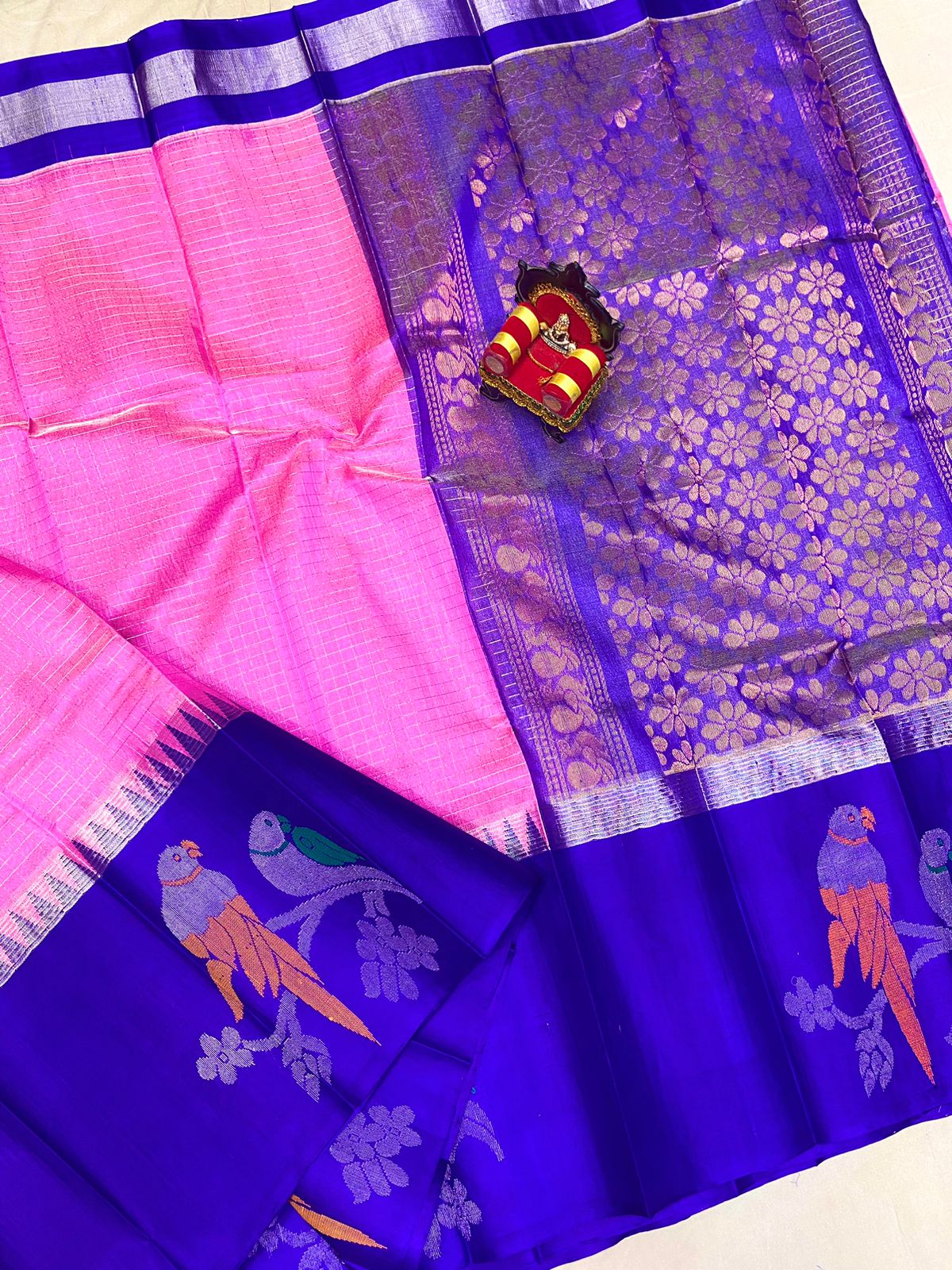 Tissue Kuppatam Saree