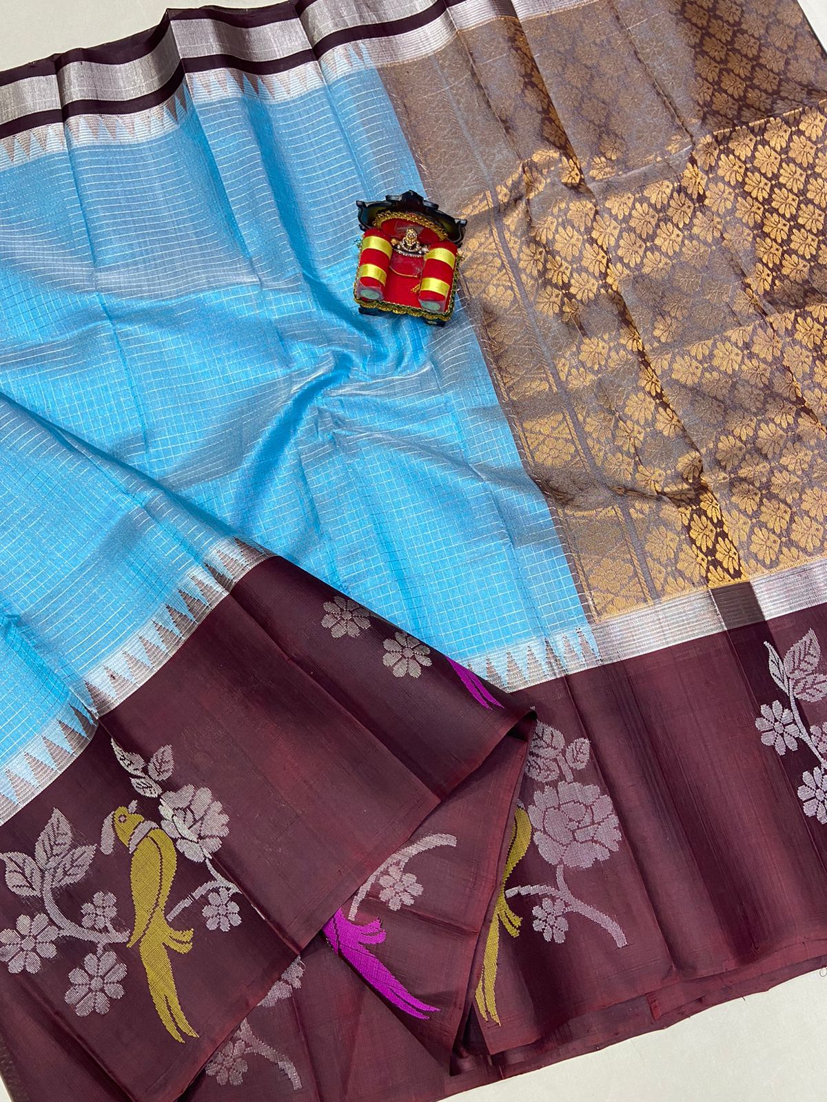 Tissue Kuppatam Saree