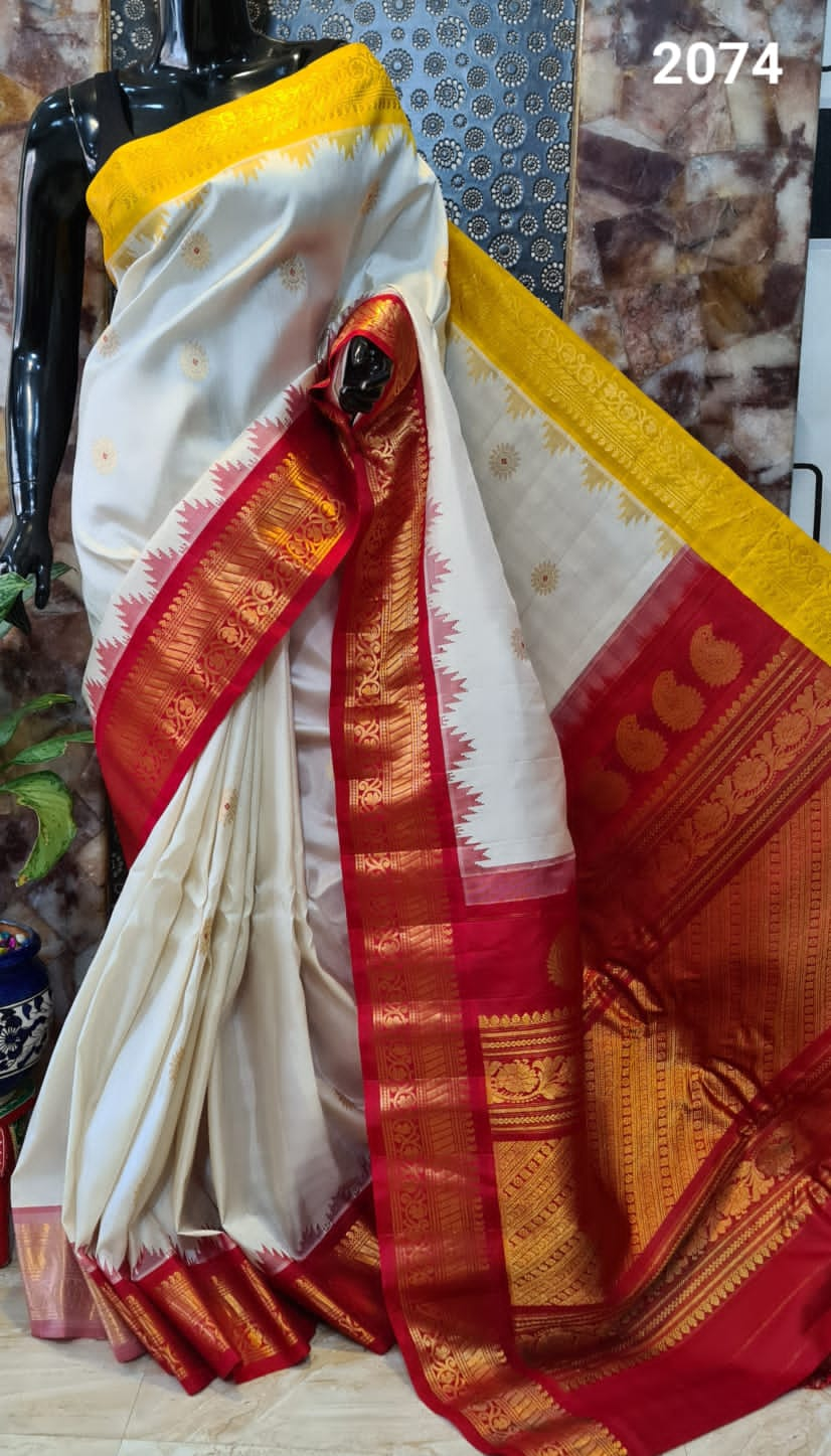 Gadwal Pure Silk Saree