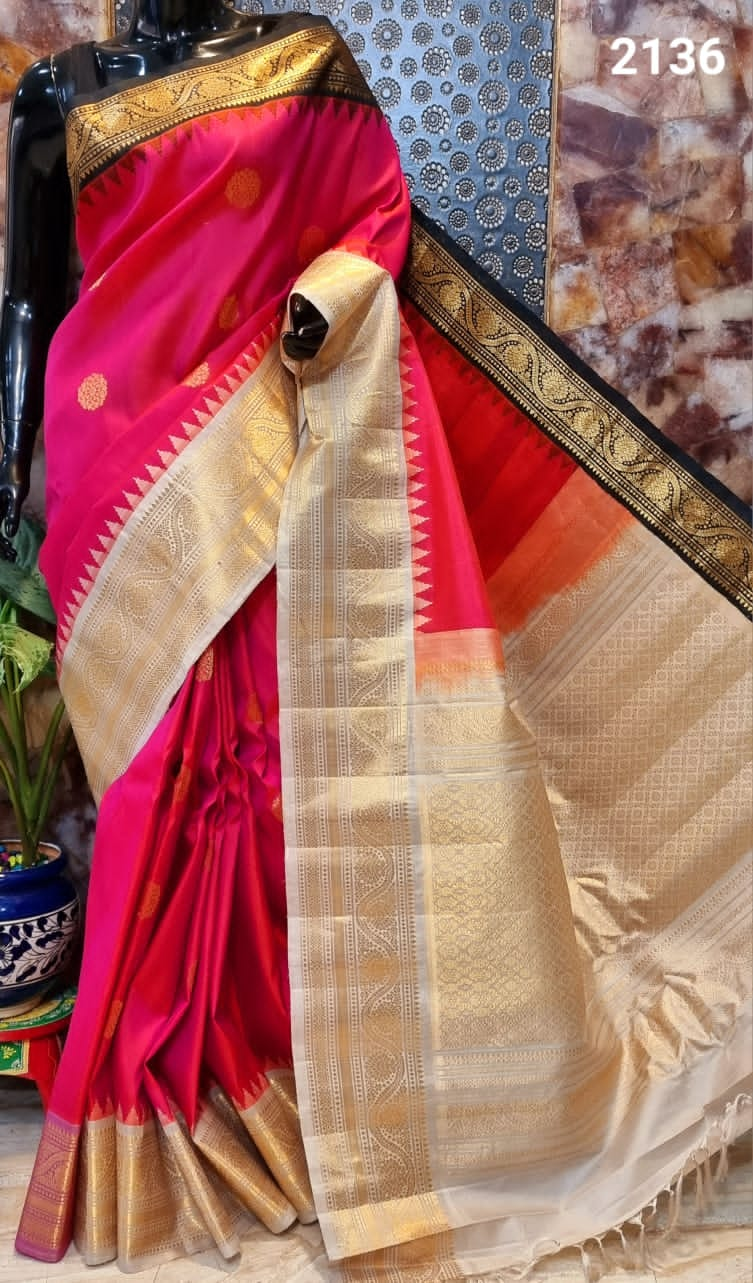 Gadwal Pure Silk Saree