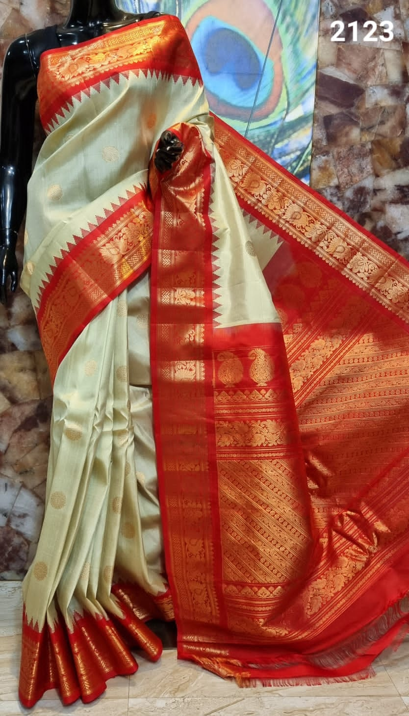 Gadwal Pure Silk Saree