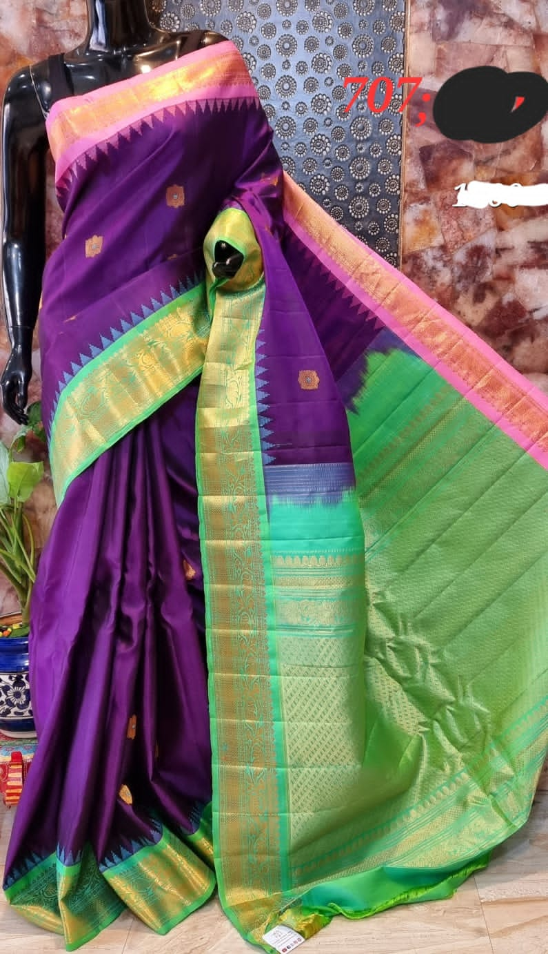 Gadwal Pure Silk Saree