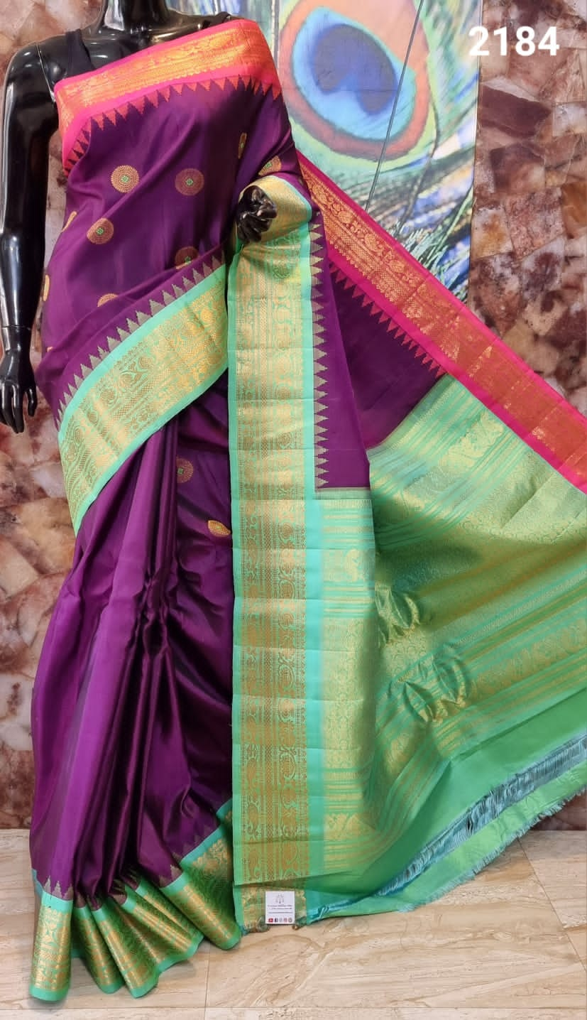 Gadwal Pure Silk Saree