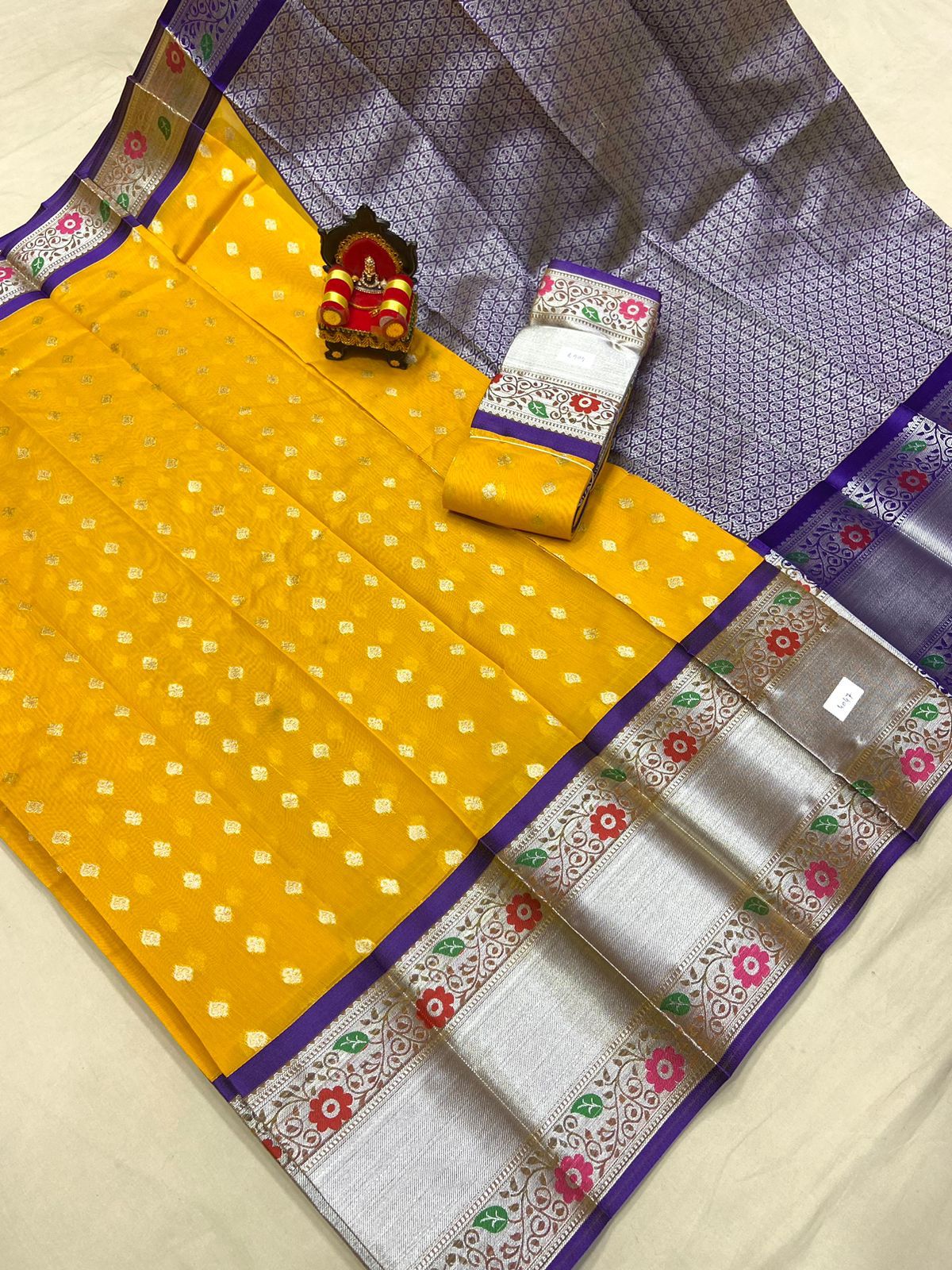 Kuppatam Chanderi Saree