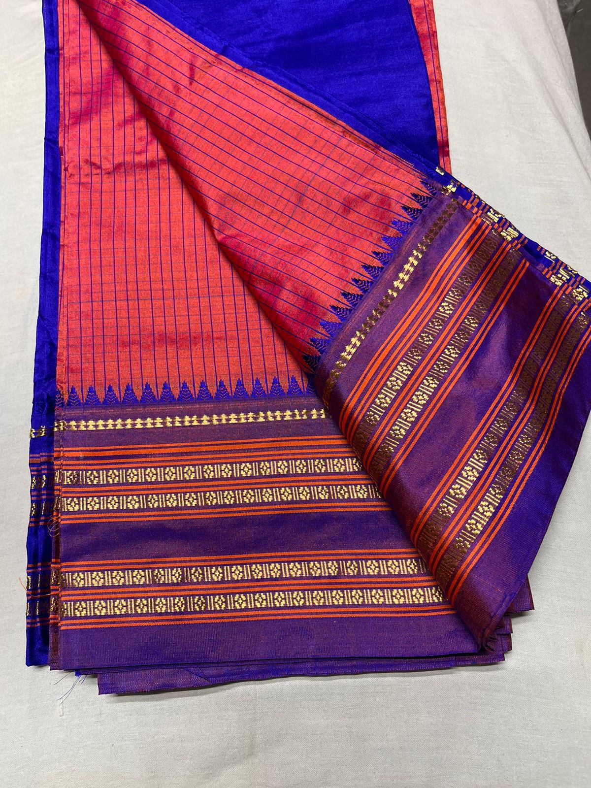 Narayanpet Sarees for South Indian Wedding in Green Bridesmaid Saree With  Blouse in USA, UK, Malaysia, South Africa, Dubai, Singapore