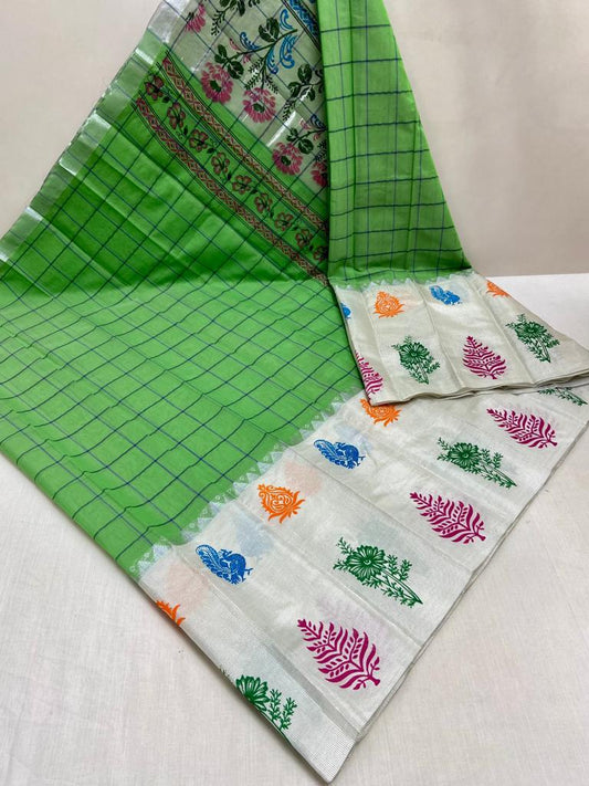 Kuppatam Chanderi Saree