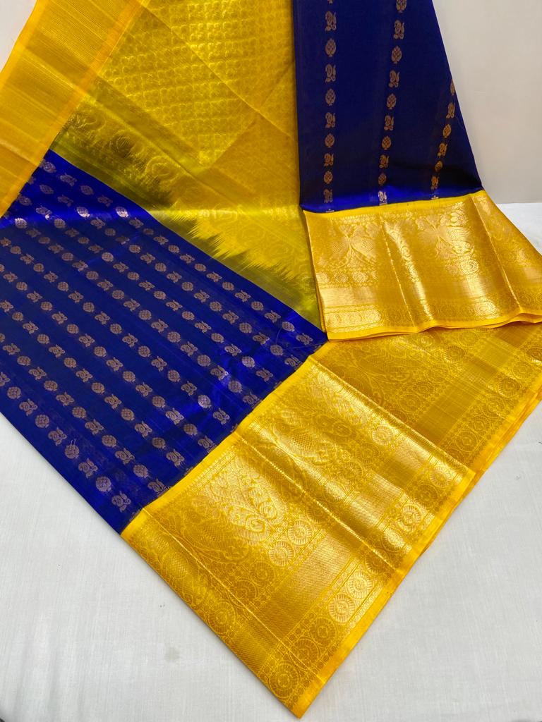 Kuppadam Kanchi Border Saree