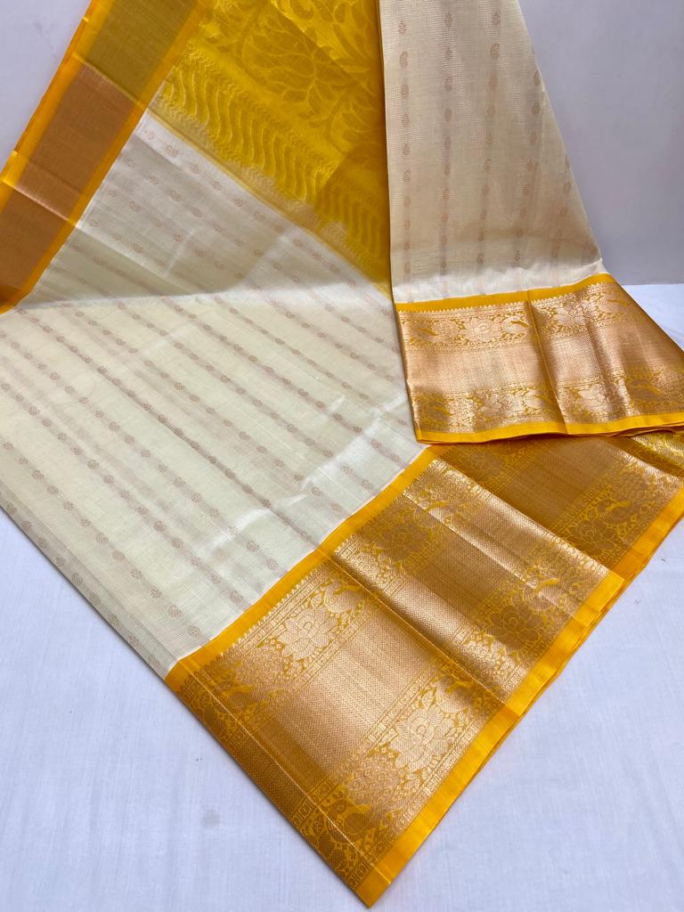 Kuppadam Kanchi Border Saree