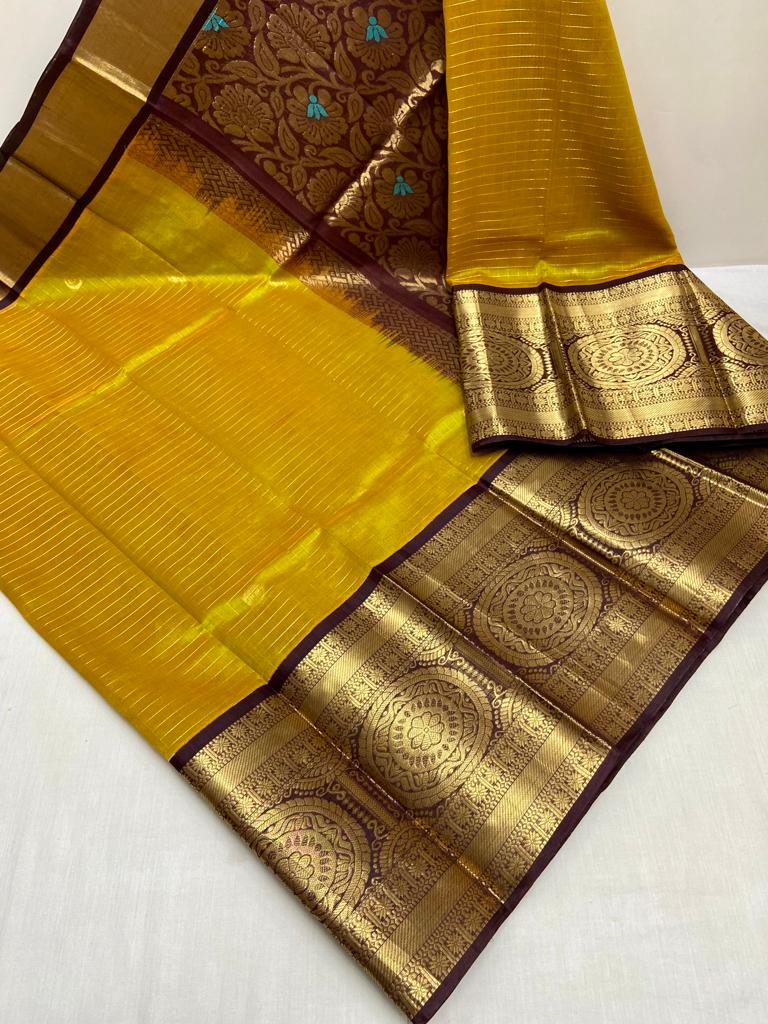 Kuppadam Kanchi Border Saree