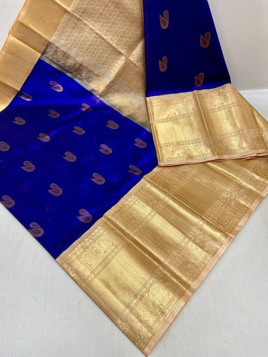 Kuppadam Kanchi Border Saree