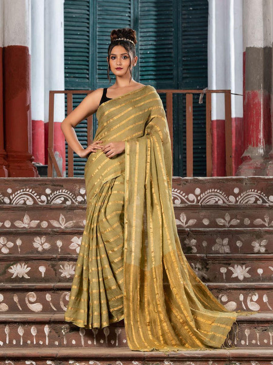 Pure Linen by Linen Saree