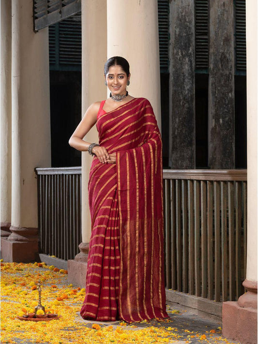 Pure Linen by Linen Saree