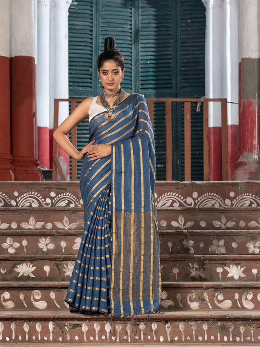 Pure Linen by Linen Saree