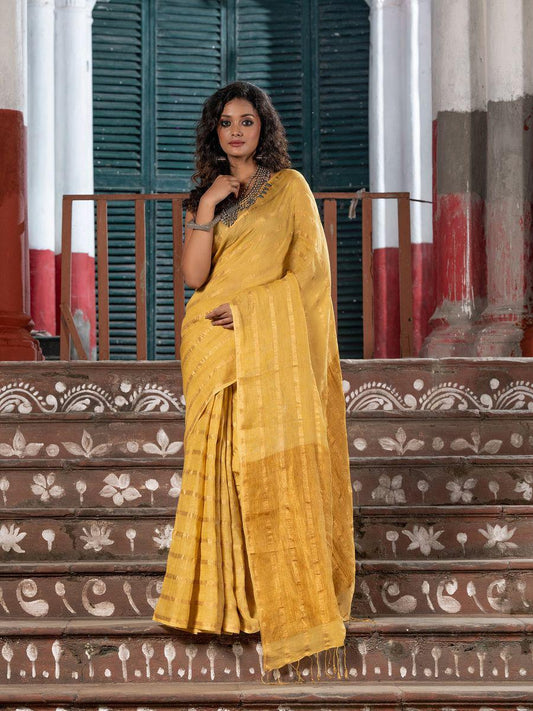 Pure Linen by Linen Saree