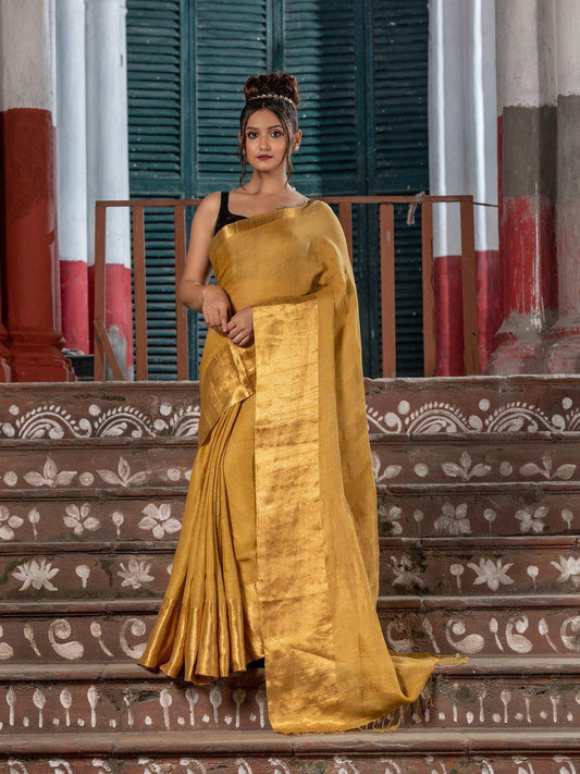 Pure Linen by Linen Saree