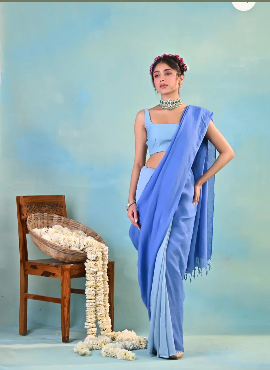 Pure Linen by Linen Saree