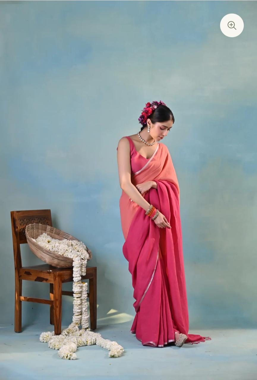 Pure Linen by Linen Saree