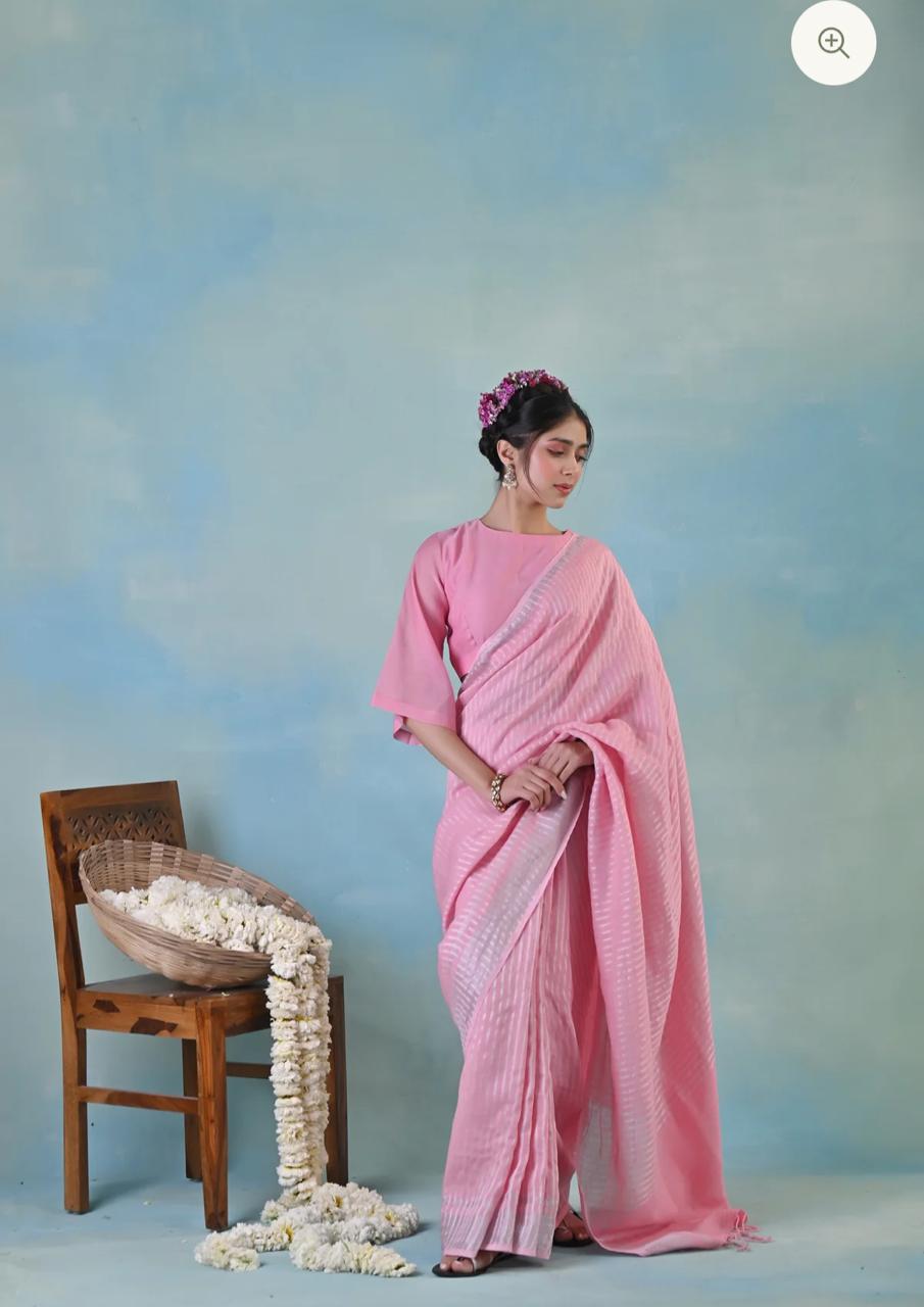 Pure Linen by Linen Saree