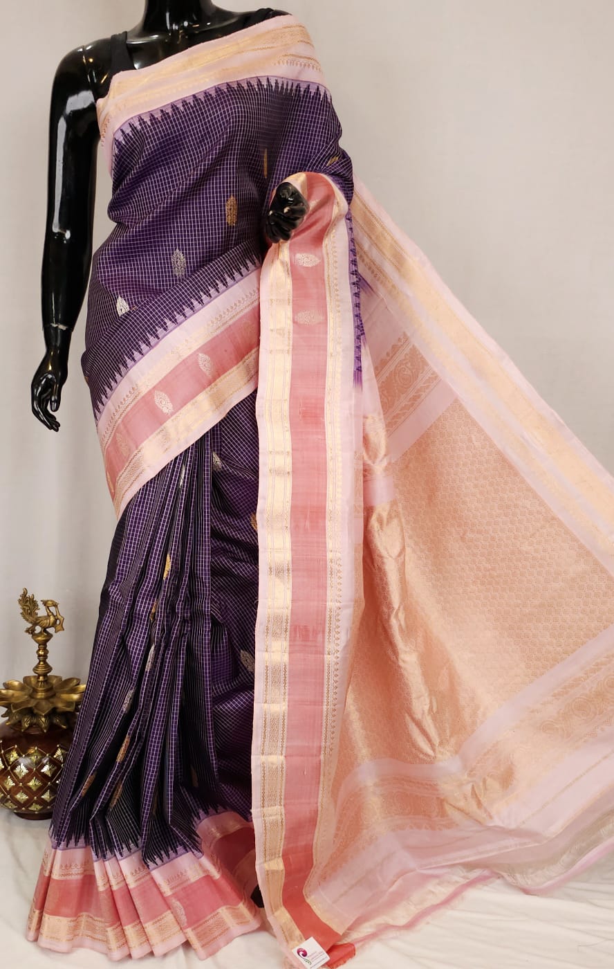 Gadwal Pure Silk Saree