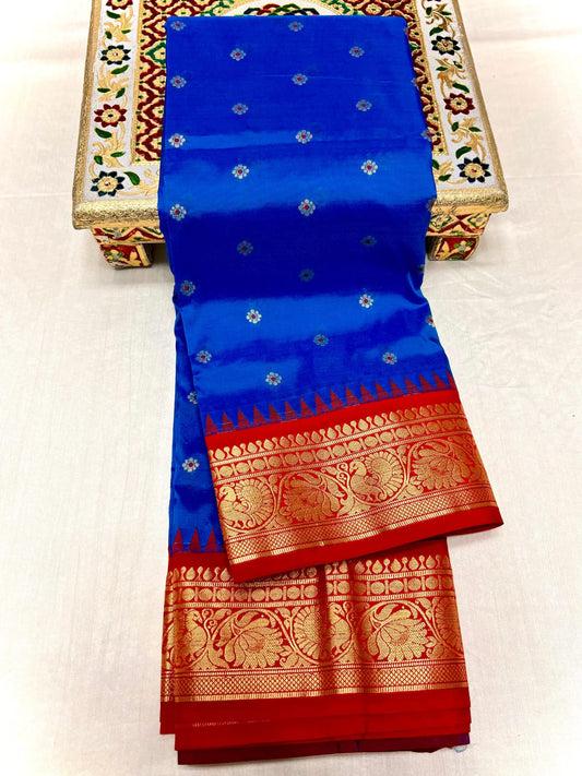 Paithani Kanjivaram Soft Silk Saree