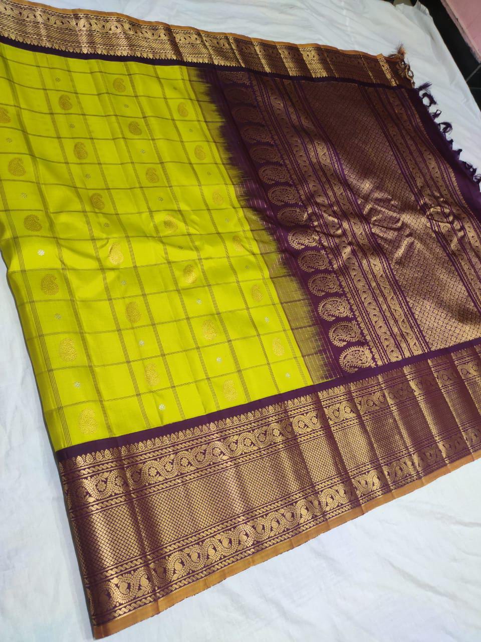 Gadwal Pure Silk Saree