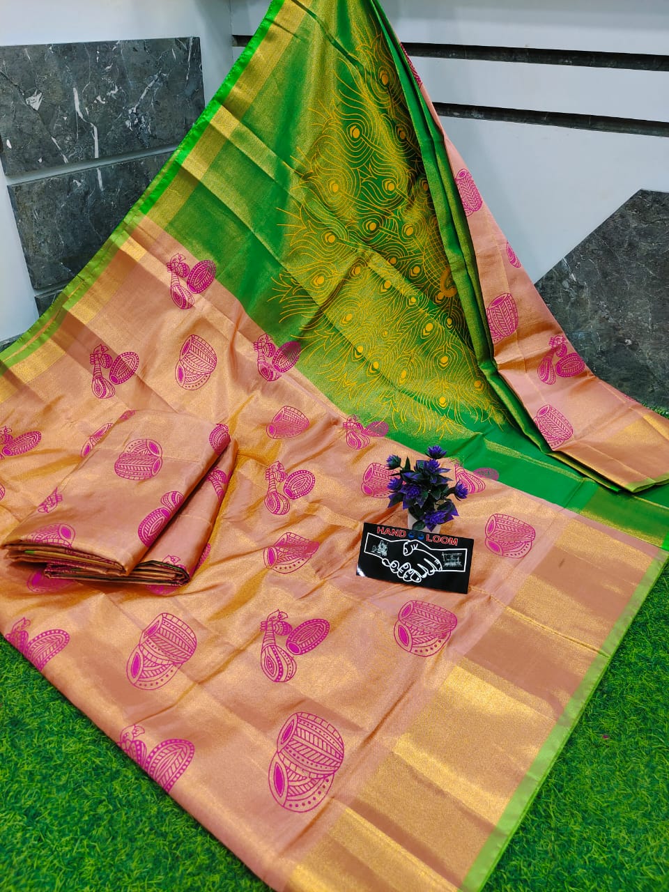 Pure Uppada Tissue Saree