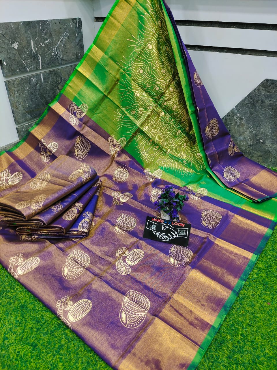 Pure Uppada Tissue Saree