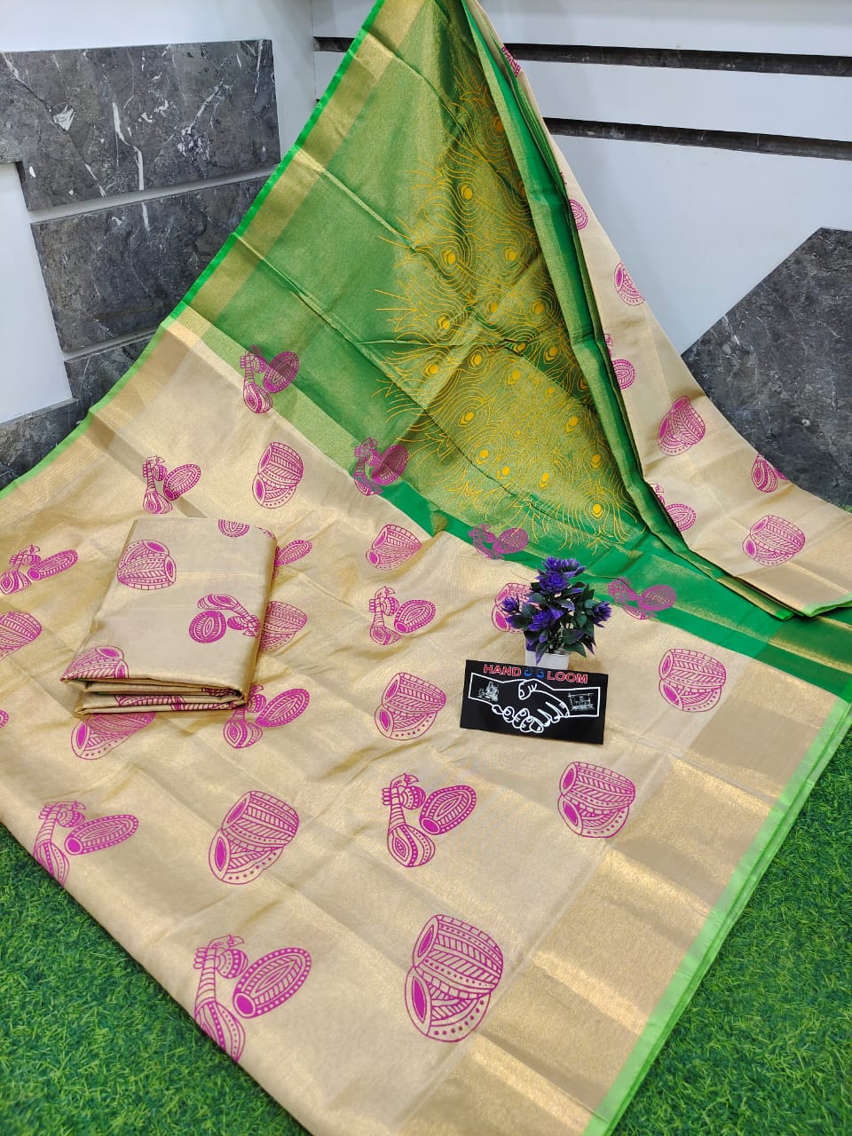 Pure Uppada Tissue Saree