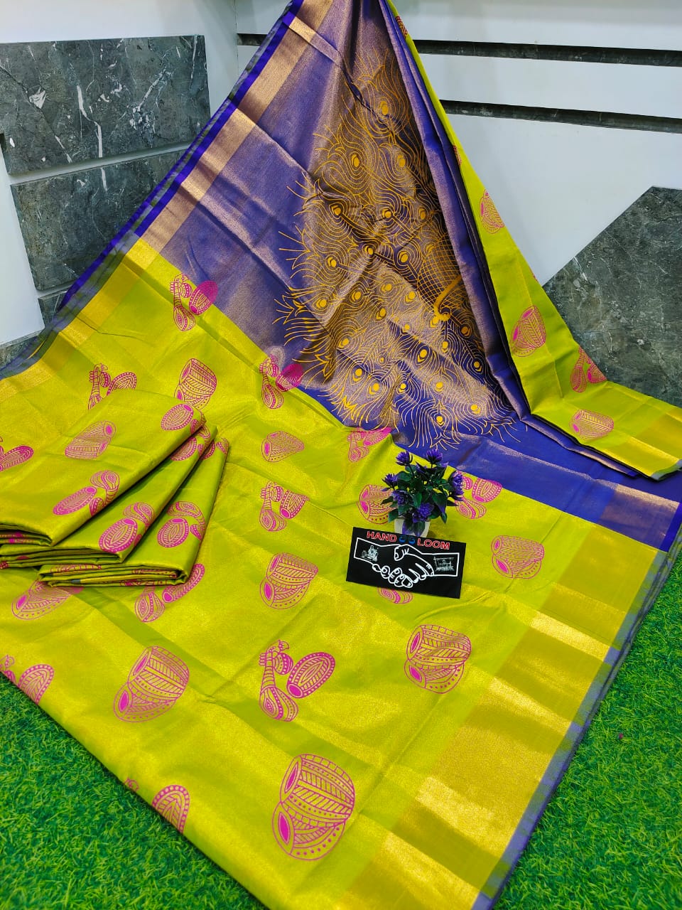 Pure Uppada Tissue Saree