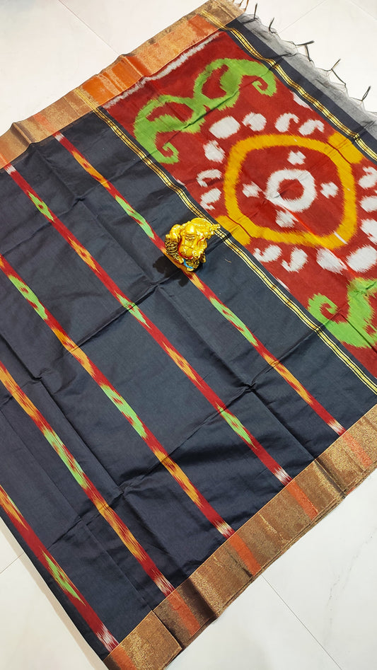 Pure Handloom Pochampally Cotton Saree