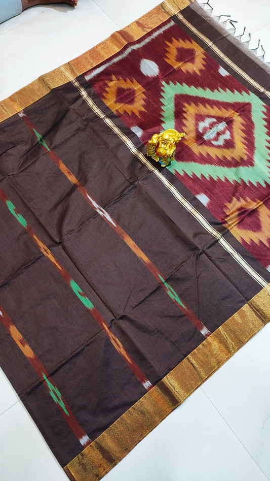 Pure Handloom Pochampally Cotton Saree