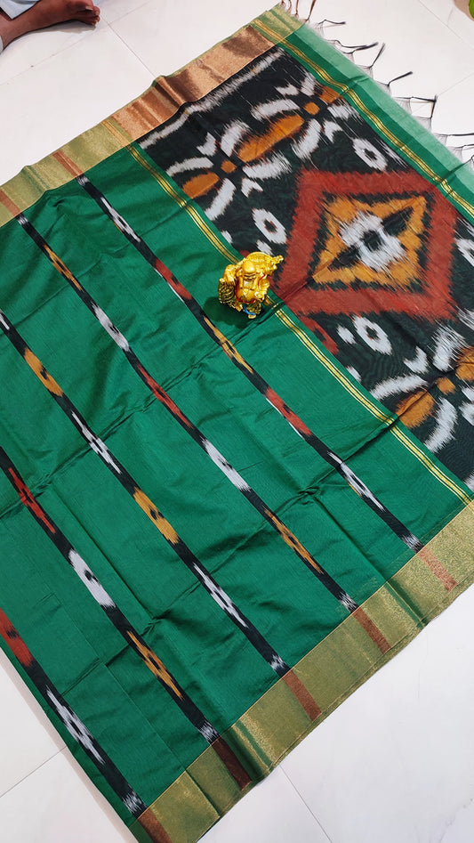 Pure Handloom Pochampally Cotton Saree