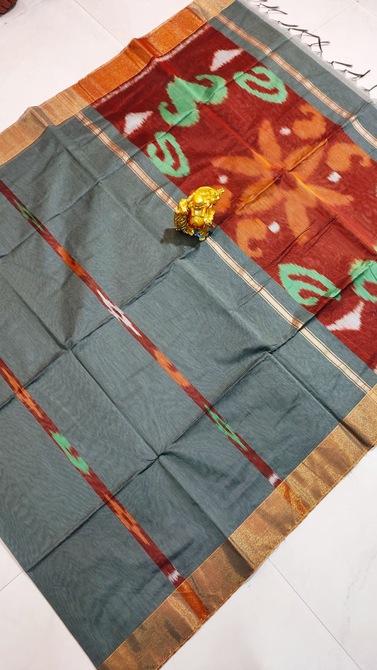 Pure Handloom Pochampally Cotton Saree