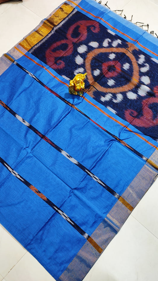 Pure Handloom Pochampally Cotton Saree