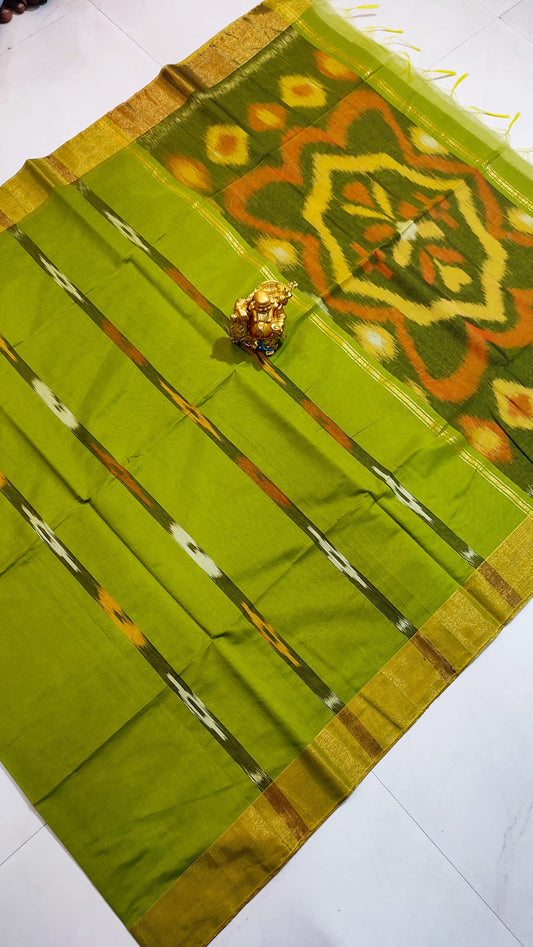 Pure Handloom Pochampally Cotton Saree