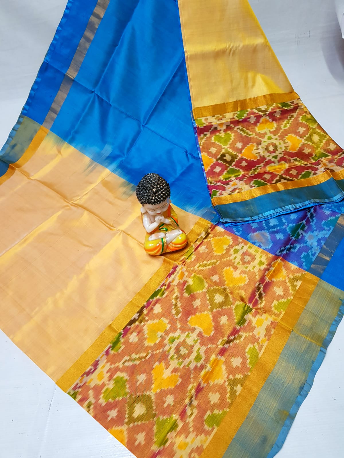 Pure Uppada Pochampally Big Border Saree