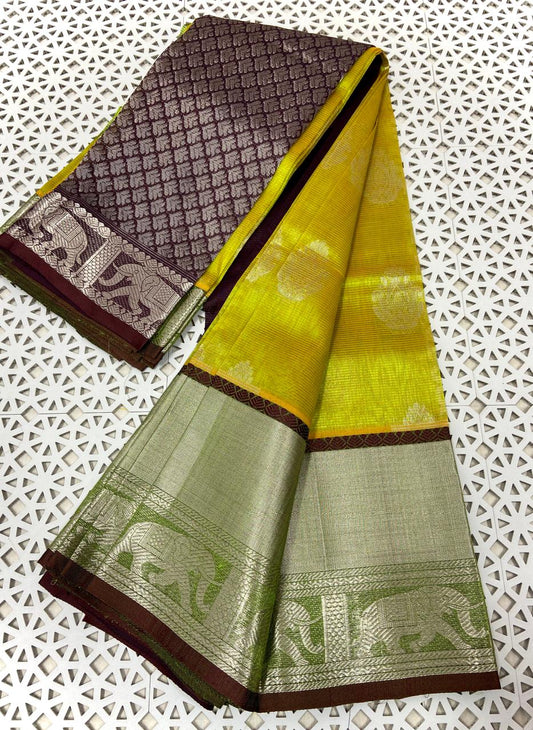 Mangalagiri Handloom Pattu Saree