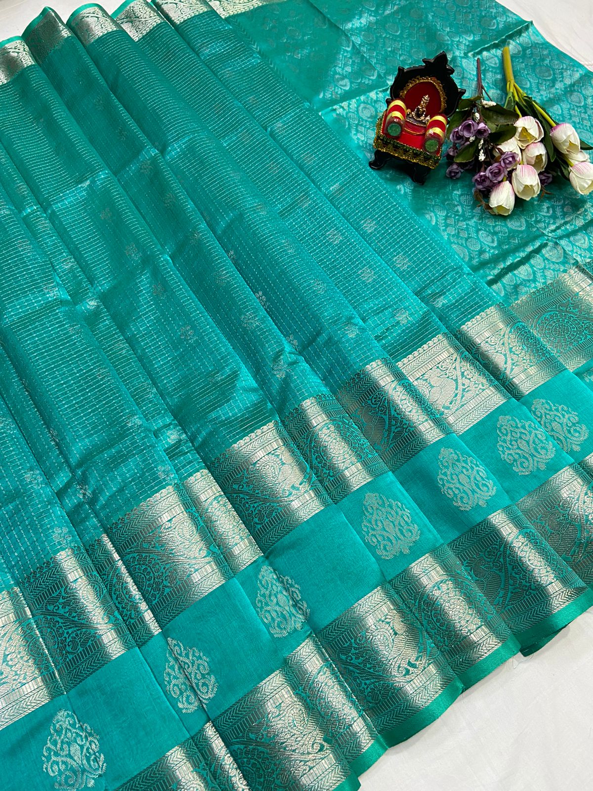 Kuppatam Kanchi Border Saree