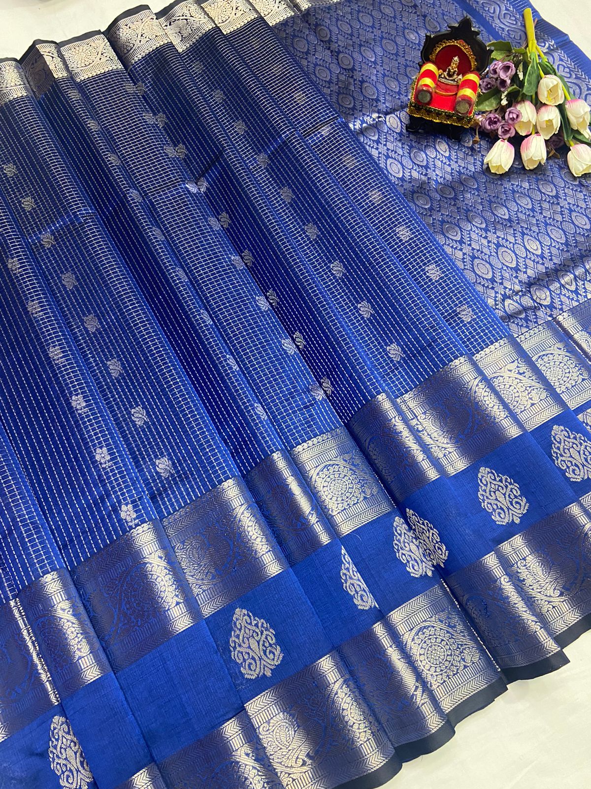 Kuppatam Kanchi Border Saree